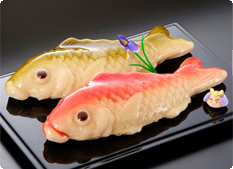 鯉の和生菓子